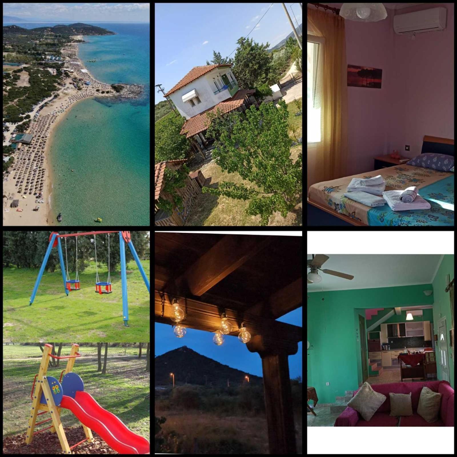The Emerald Lopi, 2Km From Ammolofoi Beach! The Best Kept Secret In Nature, Of Nea Peramos Dış mekan fotoğraf